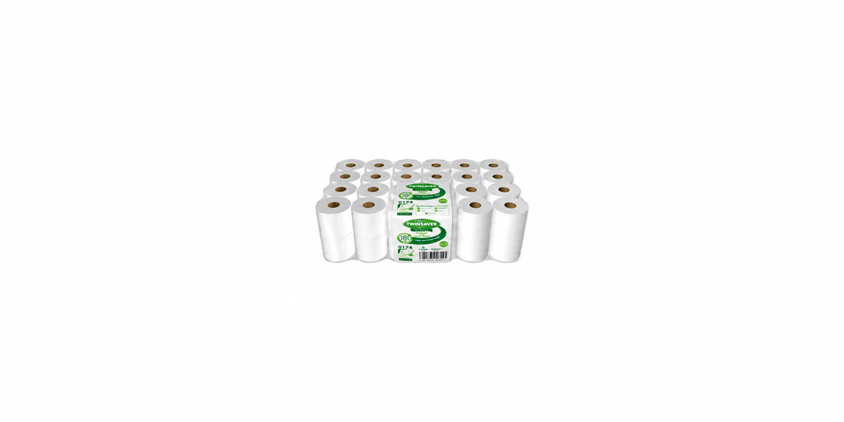 Twinsaver Toilet Paper Unwrapped 500 Sheets Pack 48