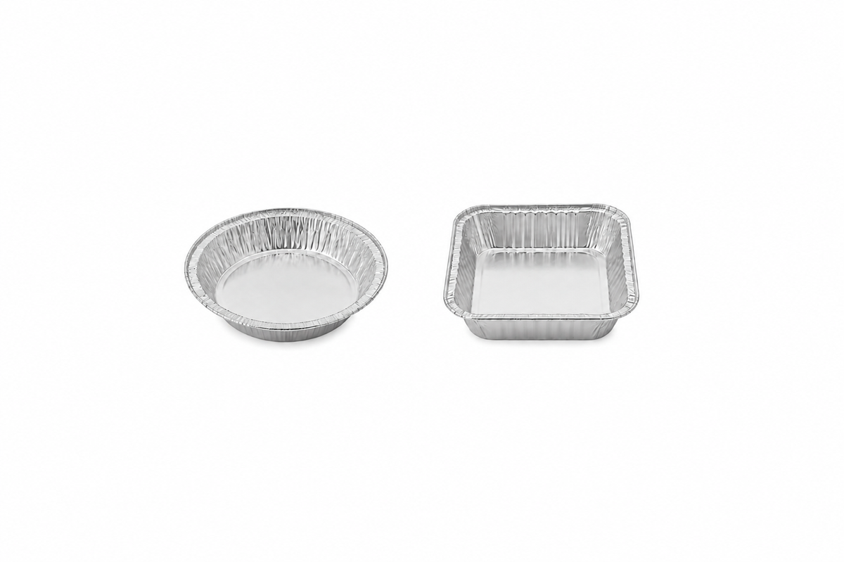 Foil Containers Square 3x10x10cm (50pk)
