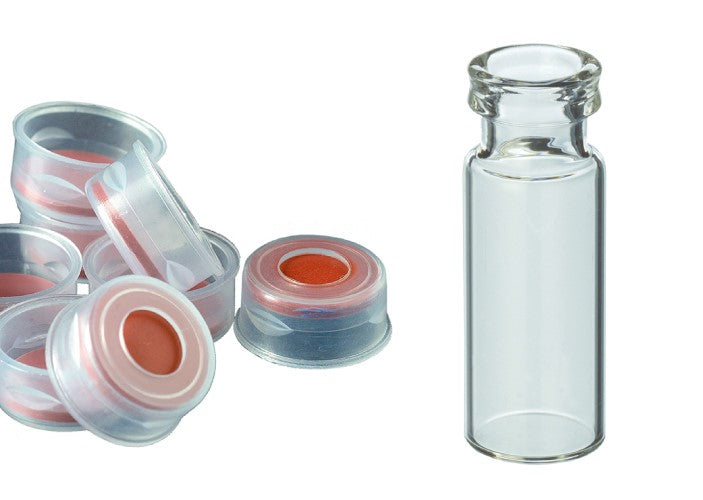 Sample Snap Top Glass HPLC & GC Vials 2ml - Pk100